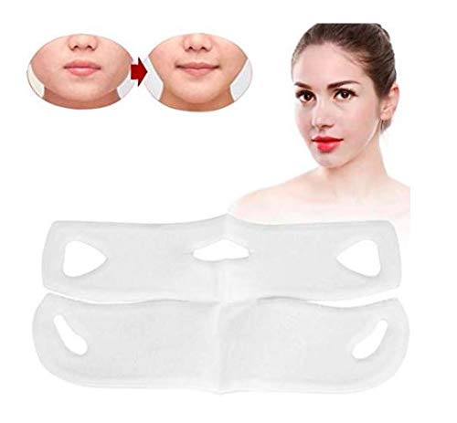 HSSR V Line Face Mask - Chin Up Patch for V Shape Face Lifting & Double Chin Reduction - Slimming Facial Contour for Women & Men | Perfect for Daily Skincare, Self-Care & Beauty Routine