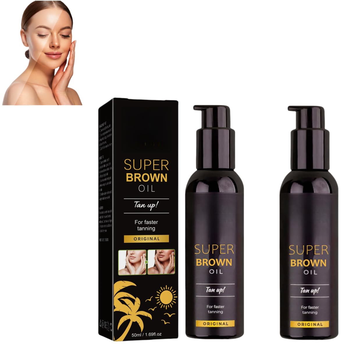 Best Natural Tanning Oil for Summer - Super Moisturizing & Accelerates Tan Outdoors | Perfect for Beach, Pool & Sunbathing