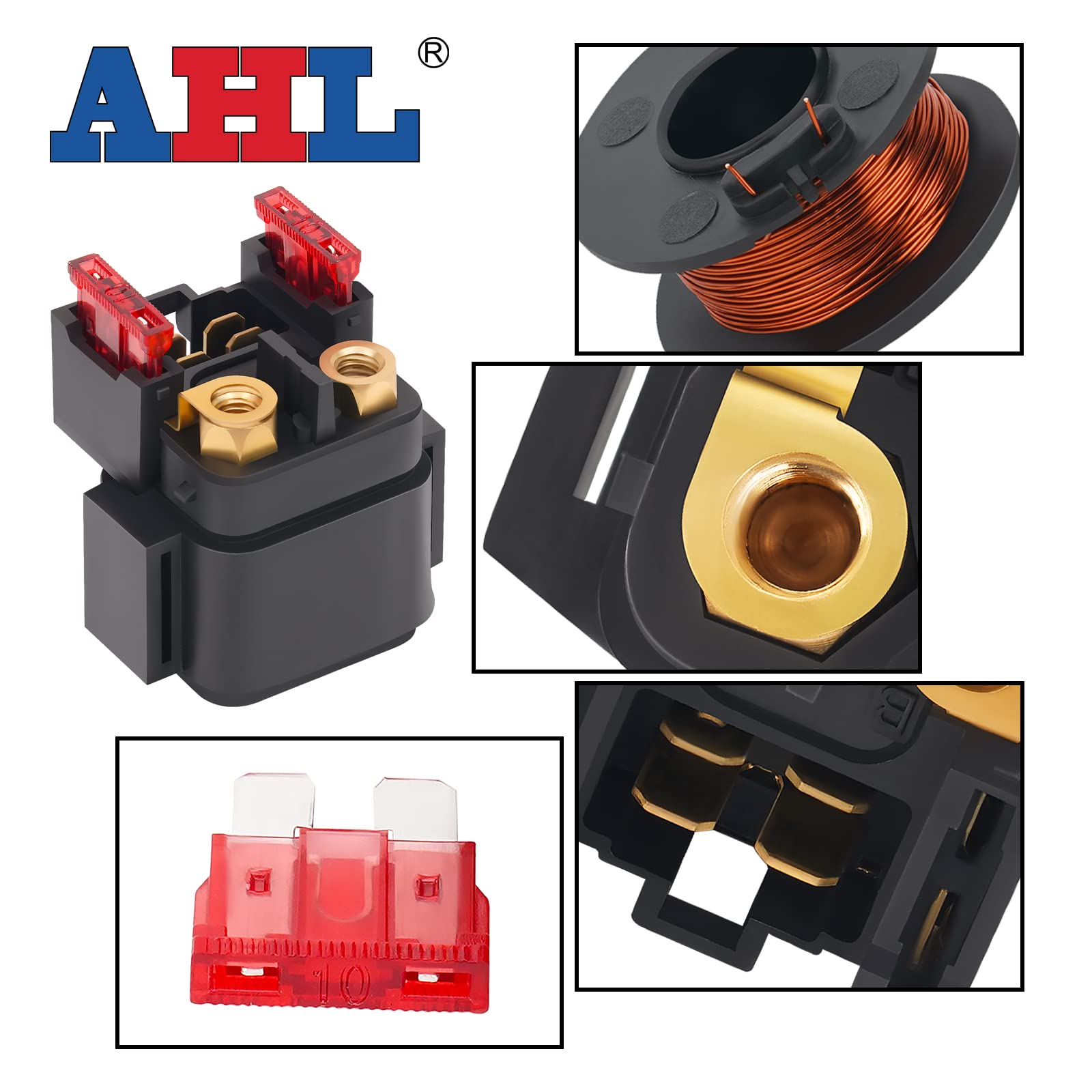 Yamaha FZS6 FZ6 600 Starter Solenoid Relay 2006-2008 - High Performance Replacement Part for Motorcycle Ignition System | Perfect for Off-Road Riding & Daily Commuting