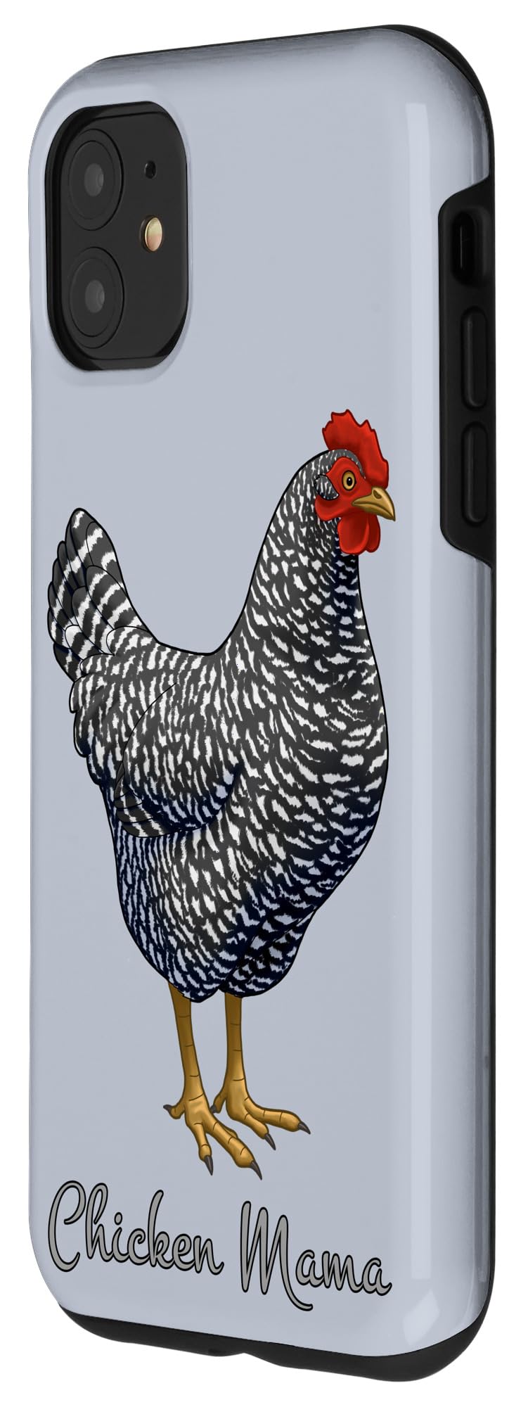 iPhone 11 Case - Funny Chicken Mom Design for Bird Lovers | Perfect Gift for Poultry Enthusiasts & Farm Animal Lovers | Durable Protective Cover for Everyday Use