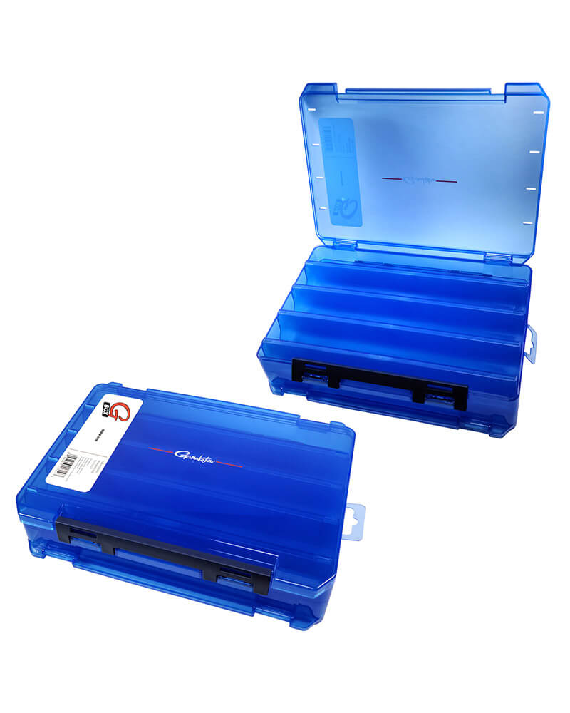 Gamakatsu G Box 3600 Reversible Utility Tackle Storage Box - Perfect for Fishing Gear Organization & Outdoor Adventures