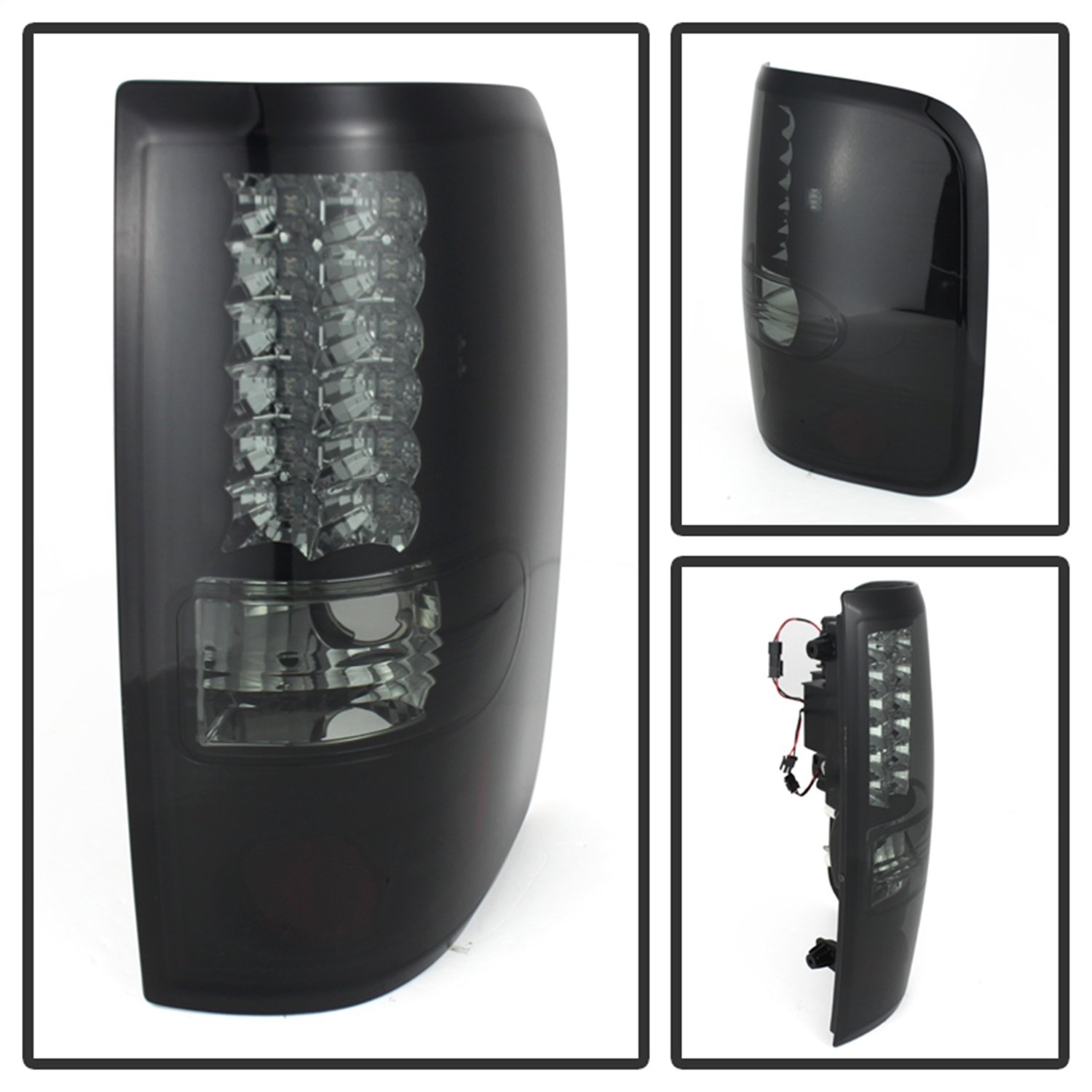 Spyder Auto 5078131 LED Tail Lights Black/Smoked - High-Performance Aftermarket Brake Lights for Trucks & SUVs