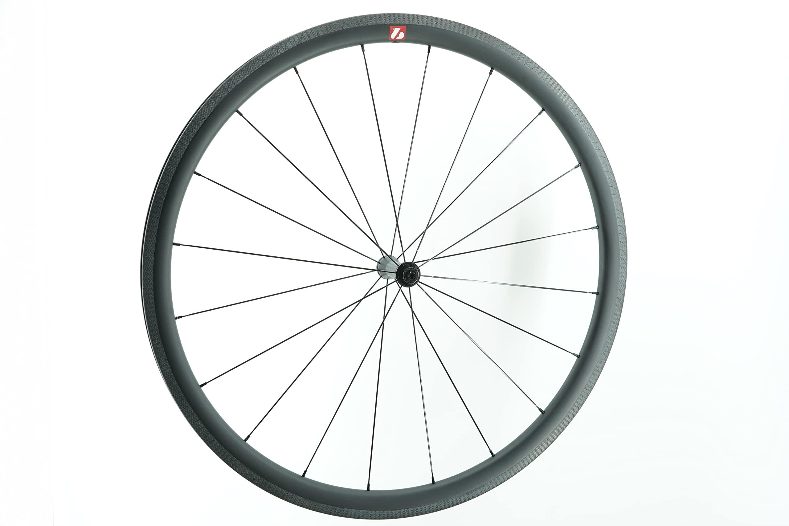 BARNETT WRC-01 35mm Carbon Fiber Road Bike Wheelset - Lightweight & Durable Rim Brake Wheels for Road Cycling, Racing & Training