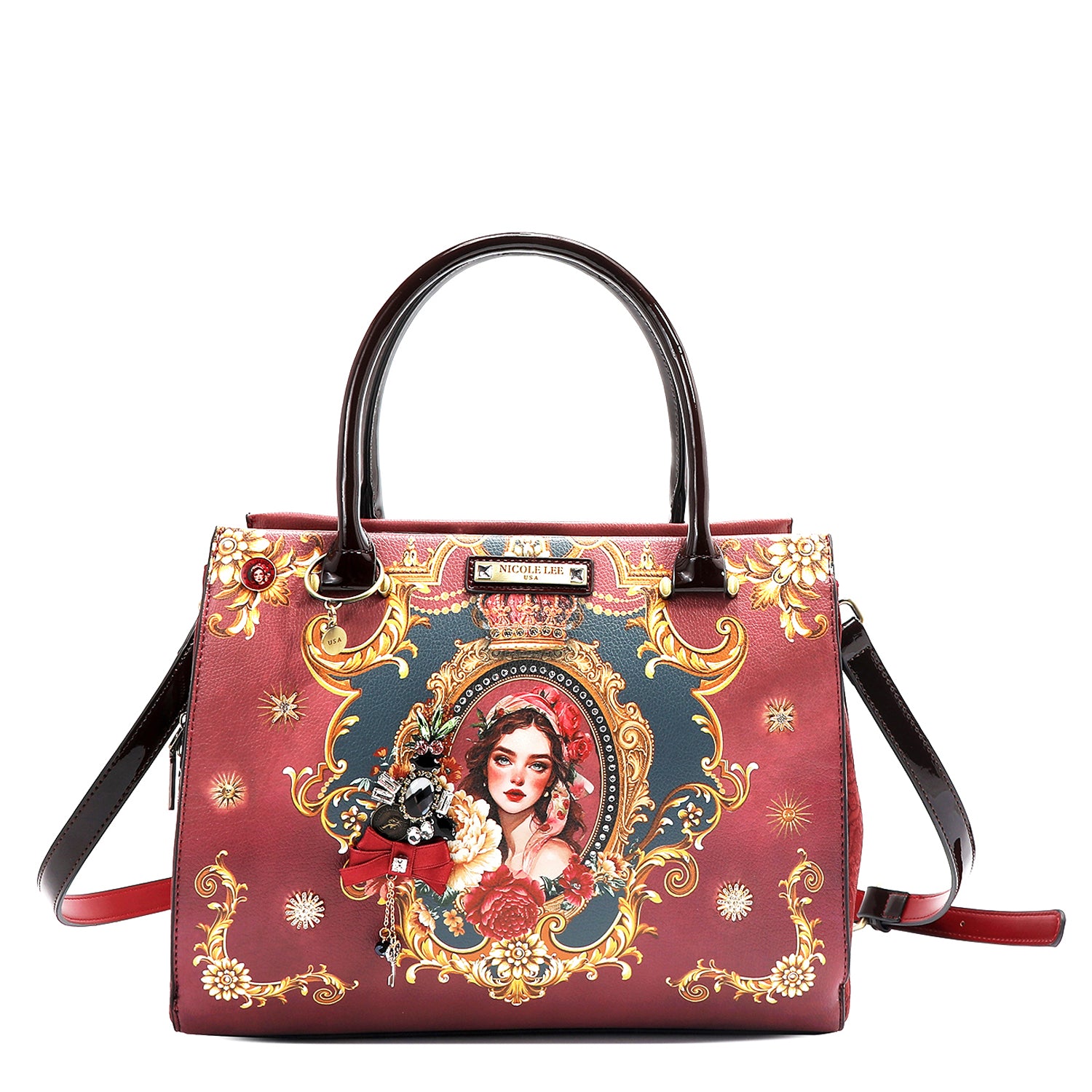 THE QUEEN SATCHEL - Premium Leather Handbag for Women, Fashionable Shoulder Bag with Adjustable Strap - Perfect for Work, Travel & Everyday Use