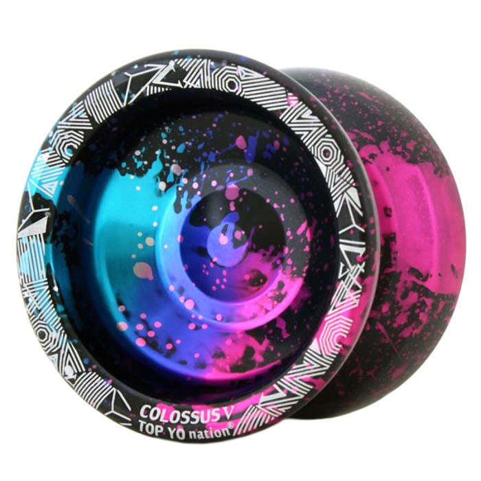 Top Yo Colossus V Professional Yo-Yo for Beginners & Advanced Players - Perfect for Tricks, Competitions & Fun Outdoor Play