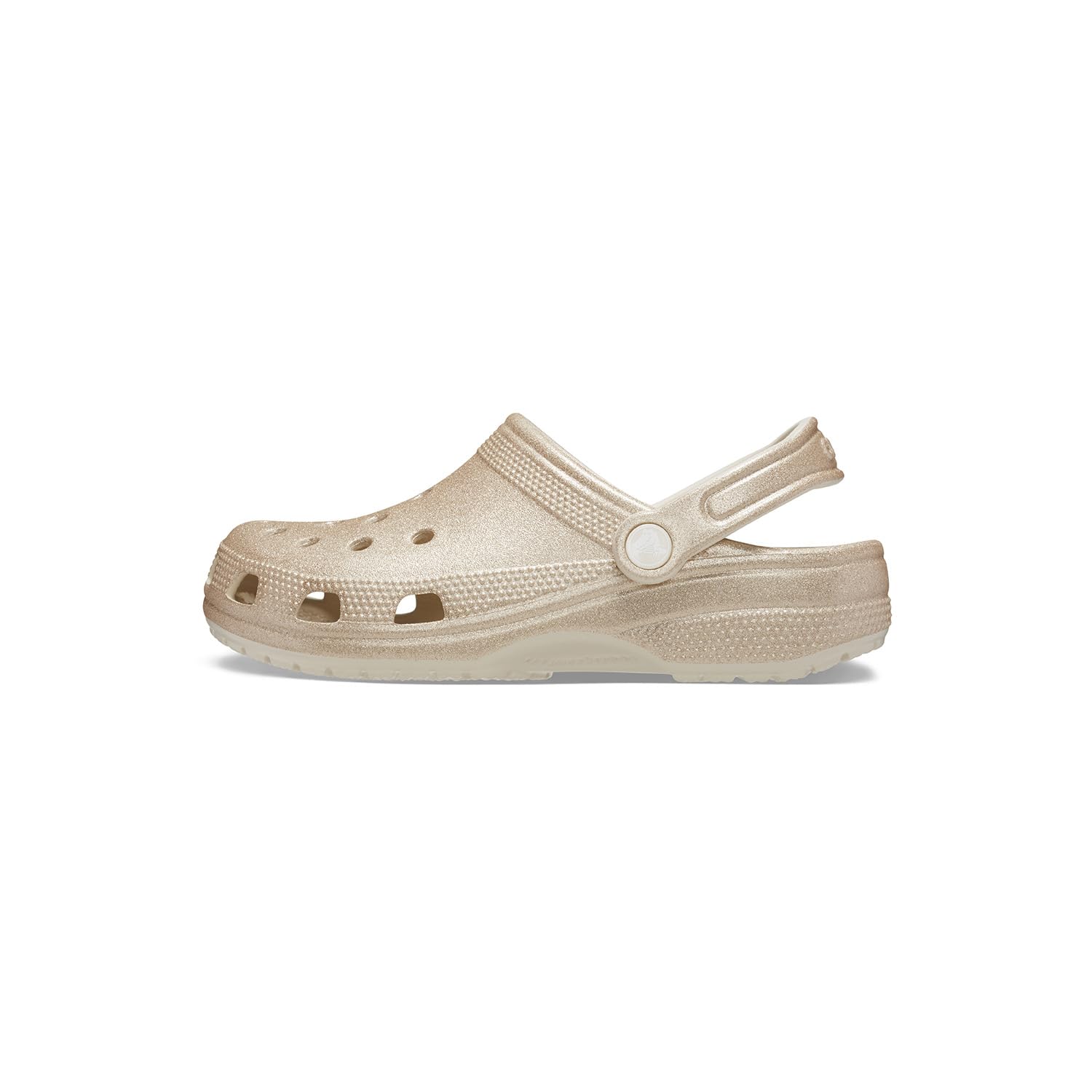 Crocs Unisex Classic Glitter Clogs for Men & Women - Comfortable Slip-On Shoes for Casual Wear, Home, Garden & Beach