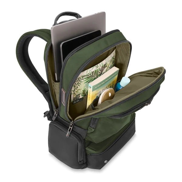 Briggs & Riley HTA Large Cargo Backpack - Durable Travel Backpack for Men & Women with Spacious Storage - Perfect for Business Trips, Hiking & Outdoor Adventures