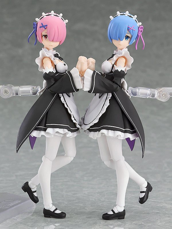 Figma #347 Ram Re:Zero Starting Life in Another World Action Figure - Anime Collectible for Fans | Perfect for Display, Cosplay, and Gift Giving