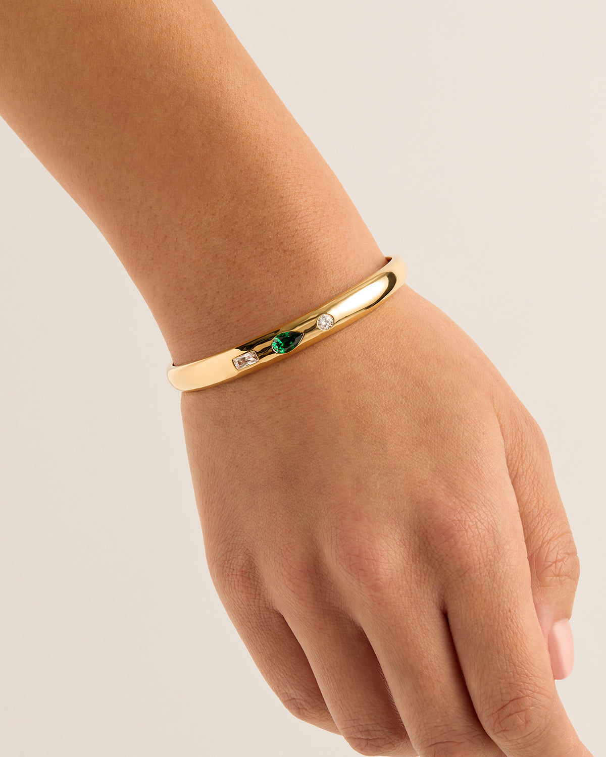 18K Gold Vermeil Magnetic Soul Cuff Bracelet - Adjustable Luxury Jewelry for Women, Perfect for Everyday Wear, Gifts & Special Occasions