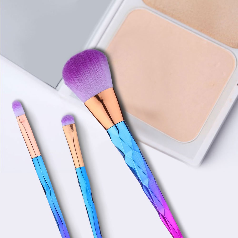 12 Pcs Premium Makeup Brush Set - Foundation, Blending, Blush, Concealer, Eye, Face & Lip Brushes for Powder, Liquid & Cream - Complete Synthetic Bristles Makeup Kit for Professional & Everyday Use