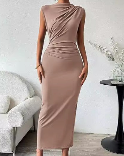 Elegant Bodycon Maxi Dress for Women - Slim Fit Long Formal Evening Gown - Perfect for Parties, Weddings & Special Occasions