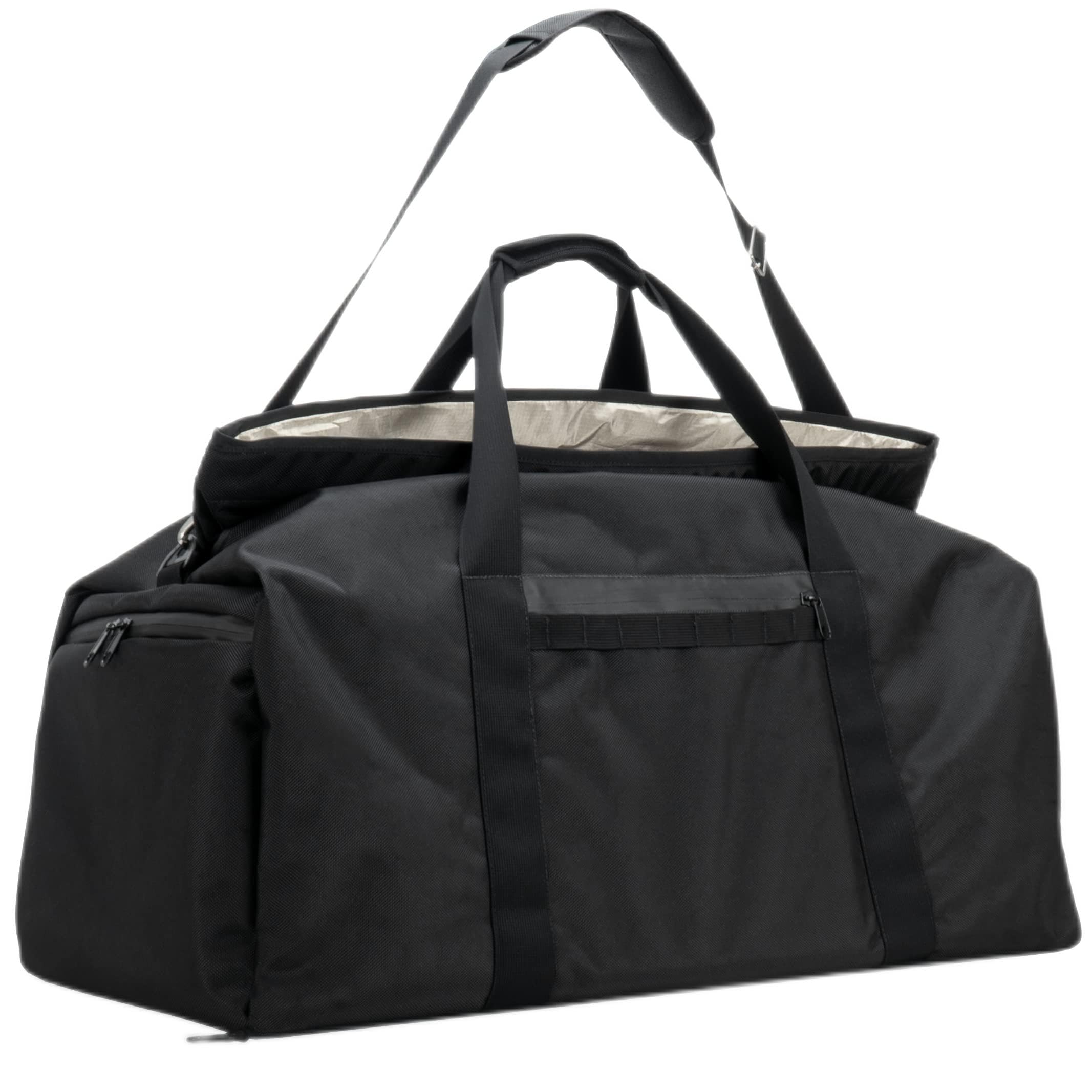 Xecutive Transport Faraday Duffel Bag - Military Grade Anti-Theft Bag with MOLLE System for Laptops, Tablets & Large Electronics - RFID Blocking for Data Security & Hacking Protection - Ideal for Executive Travel, Business Trips & Outdoor Adventures