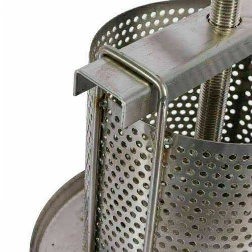 Stainless Steel Manual Honey Press Extractor - T-Shaped Honey & Fruit Press for Wine, Juice, Pepper & Oil Making | Perfect for Home Brewing, DIY Honey Extraction & Small Batch Food Processing