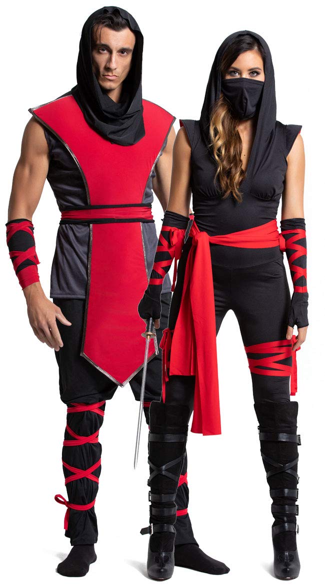 Yandy Men's Sleeveless Muscle Shirt - Lethal Ninja Assassin Costume for Halloween Cosplay & Comic Con | Perfect for Costume Parties, Cosplay Events & Themed Nights