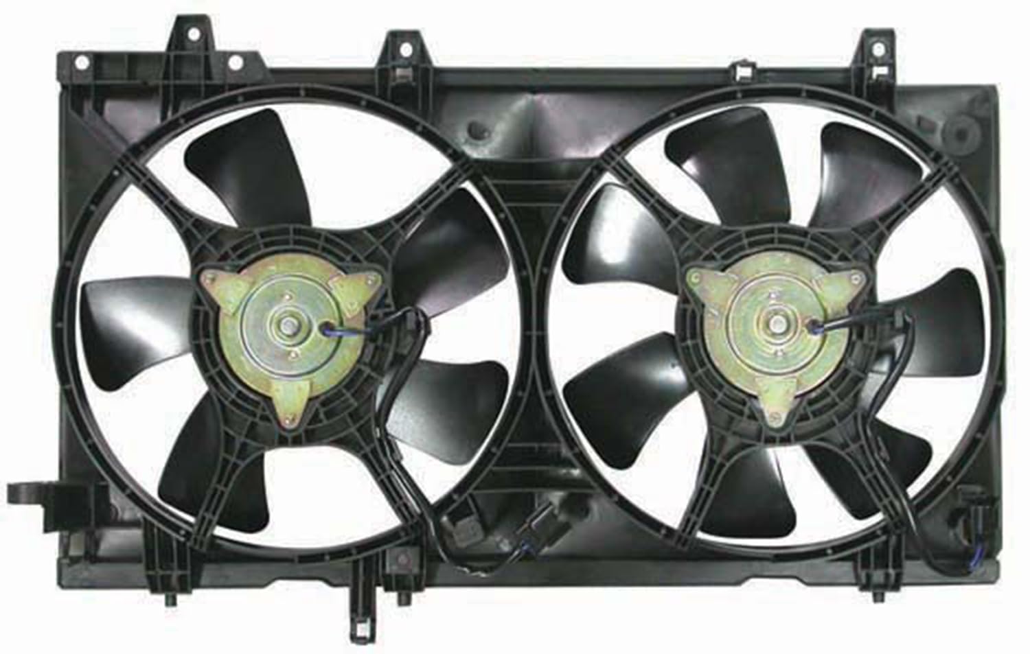 Agility Auto Parts 6033109 Dual Radiator and Condenser Fan Assembly - Compatible with [List Vehicle Models] - Perfect for Cooling System Repair & Replacement in Home Garage or Auto Shop