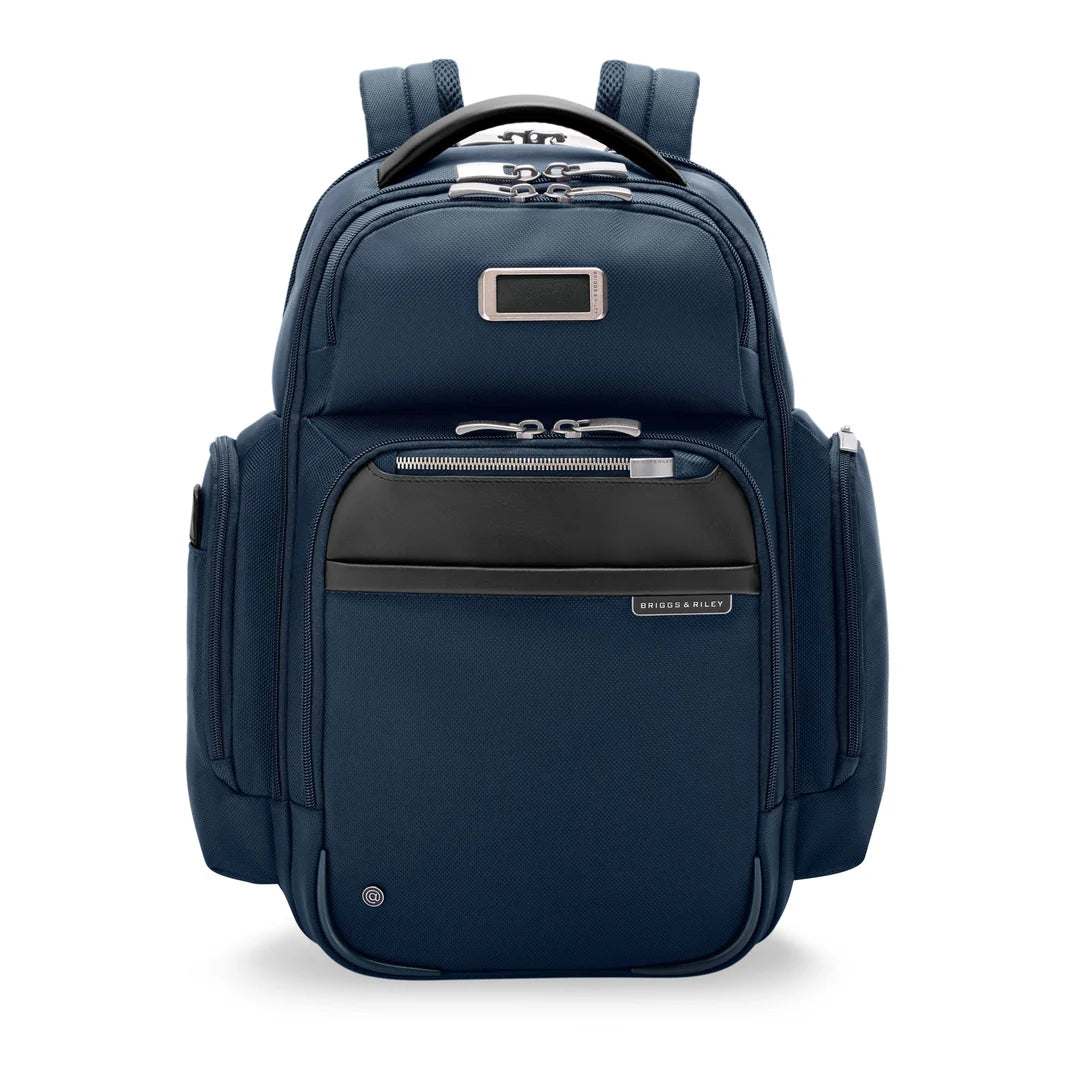 Briggs & Riley @Work Medium Cargo Backpack - Durable Laptop Backpack for Business Travel & Commuting - Perfect for Office, College & Everyday Use