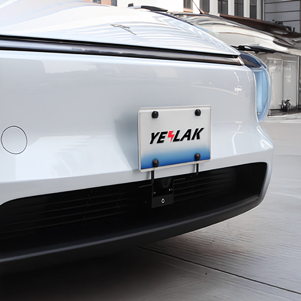 2025+ Tesla Model Y Juniper Anti-Theft License Plate Holder | No Drill Installation, Custom Fit (US & Canada Version) – Perfect for Secure Parking & Theft Prevention
