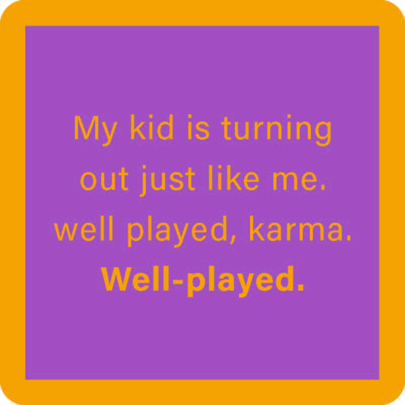 Premium Well Played Karma Coaster - Durable & Stylish Drink Holder for Home, Office & Car - Perfect for Coffee, Beer & Beverages