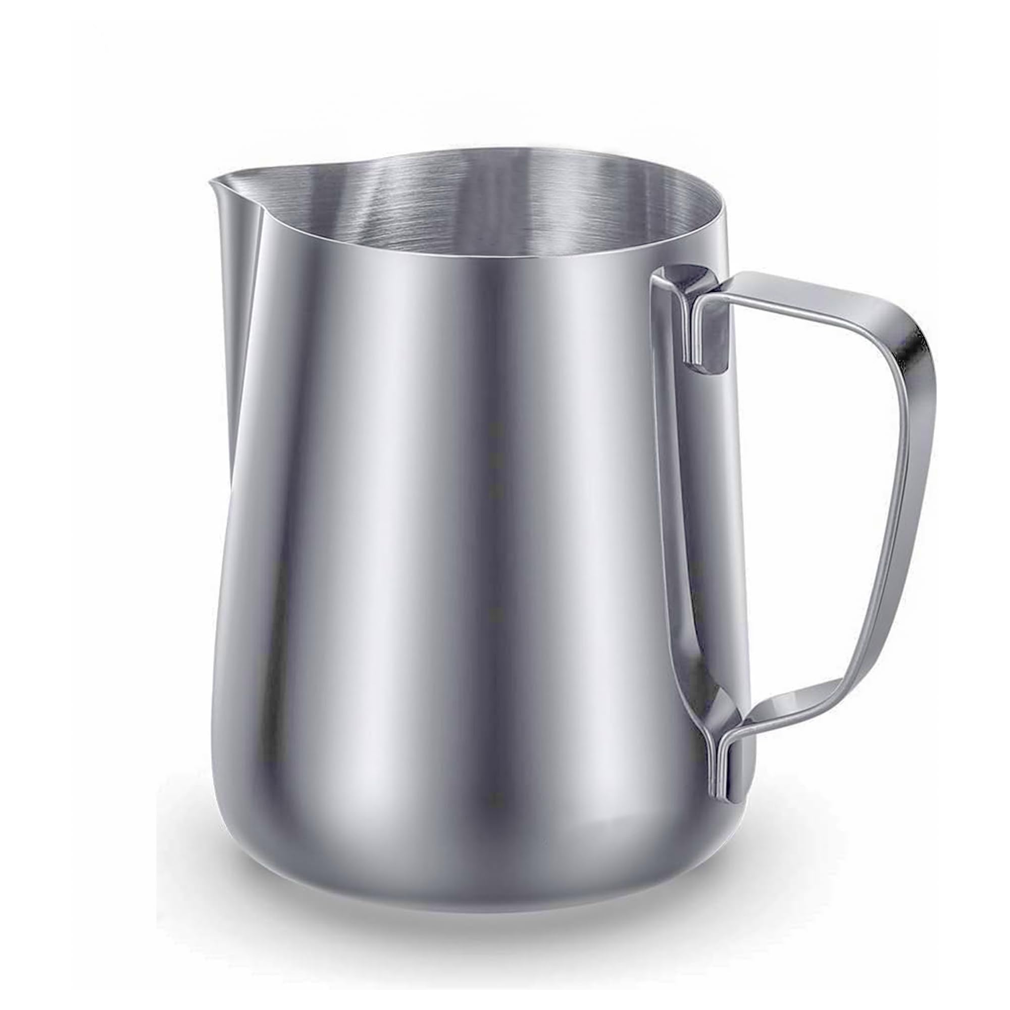 Premium 20 oz Stainless Steel Milk Frothing Pitcher for Latte Art - Rattleware Commercial & Home Barista Use - Perfect for Espresso, Cappuccino & Macchiato Making
