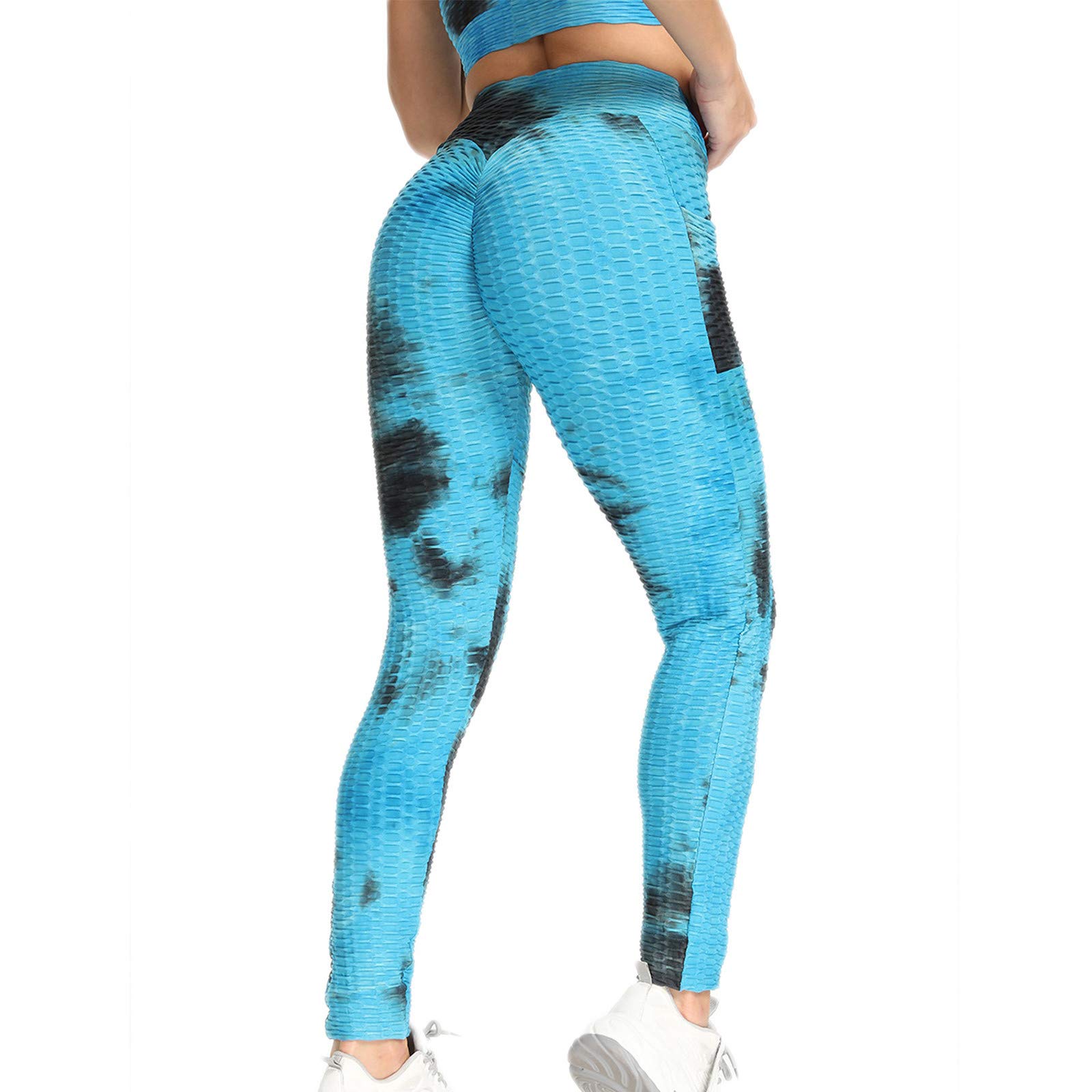 Amber Women's High Waist Booty Lifting Yoga Pants - Tummy Control Workout Leggings for Gym, Running & Everyday Wear
