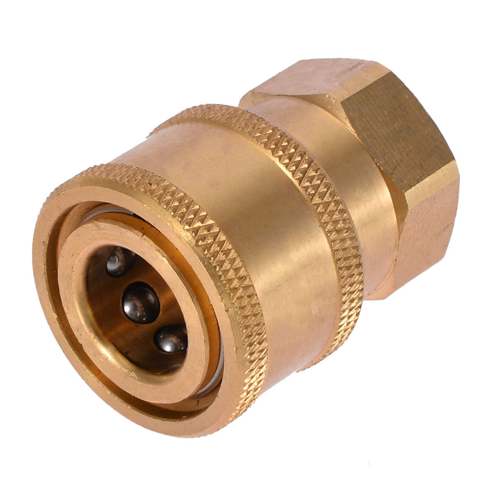 1/4'' Pressure Washer Hose Connector Adapter - Female Garden Watering Sprayer Tool & Faucet Pipe Fitting for Outdoor Cleaning, Car Washing & Lawn Irrigation | Xianglaa Hardware Accessories