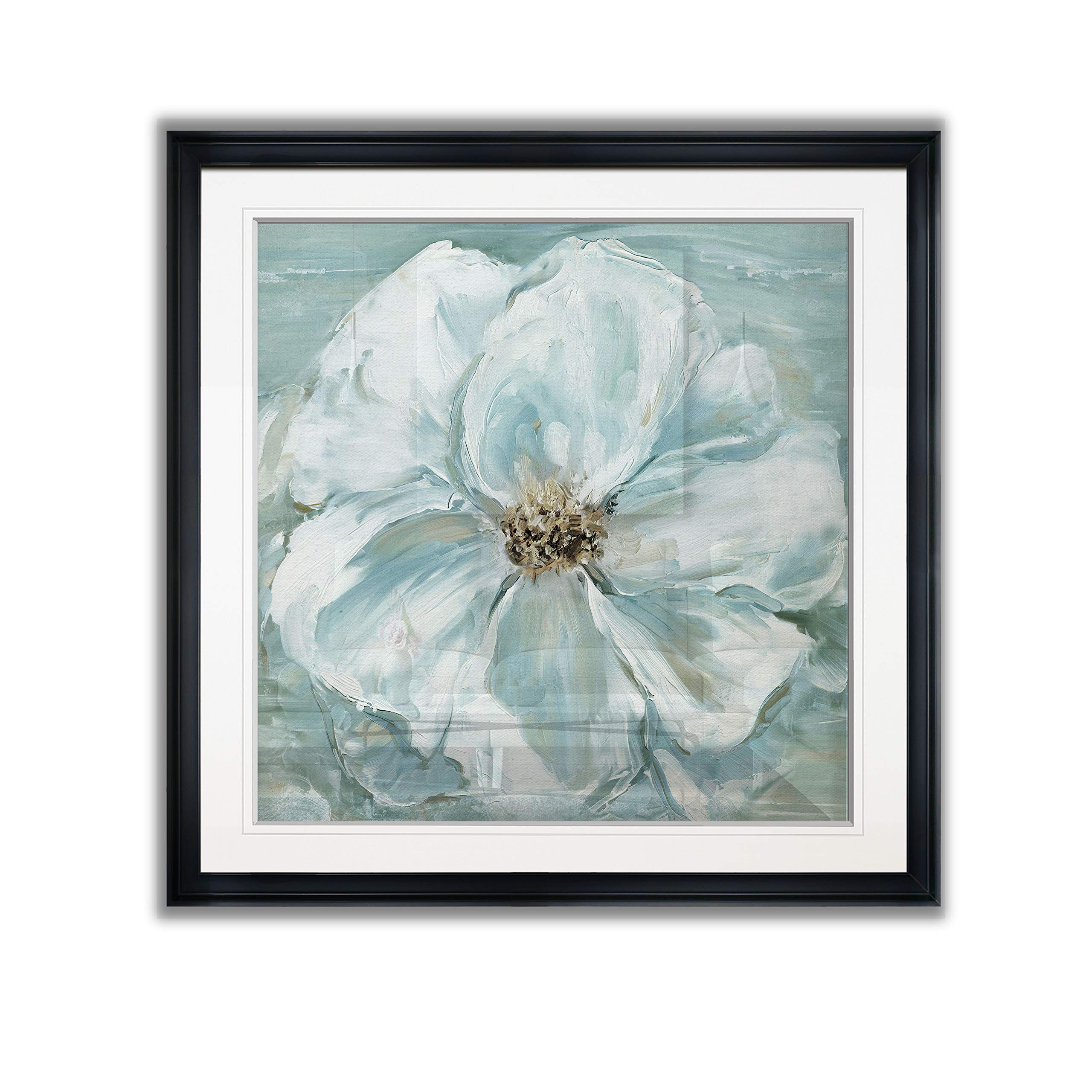 Blue Flower Framed Giclee Print - Wall Art for Home Decor