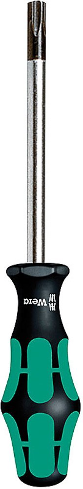 Wera 05138264001 Kraftform Plus 367 Torx BO Screwdriver with Bore Hole - TX 27 Head, 4-9/16