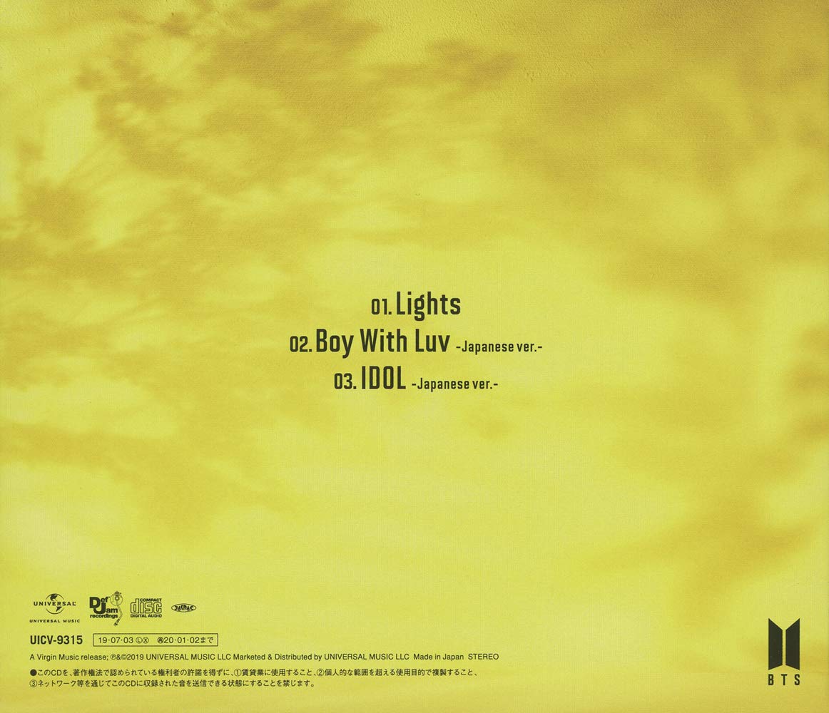 BTS Lights/Boy with Luv Official Photobook - K-Pop Collectible Memorabilia for ARMY Fans | Perfect for Display, Gifts, and Fan Collections