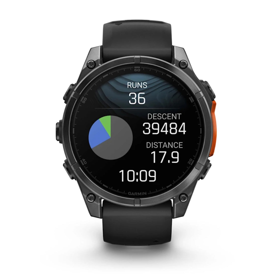 Fenix 8 47mm AMOLED Smartwatch - Black Standard Edition | Fitness Tracker, GPS, Heart Rate Monitor for Running, Hiking & Outdoor Activities