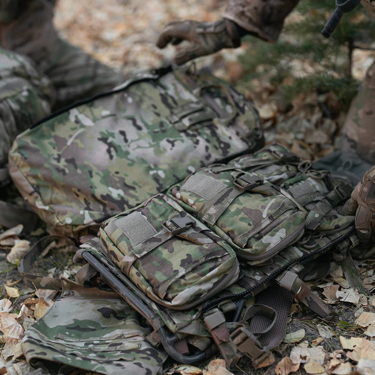 Eberlestock Rip Away Medical Pouch Large - Tactical First Aid Kit for Outdoor Survival, Hiking & Emergency Preparedness