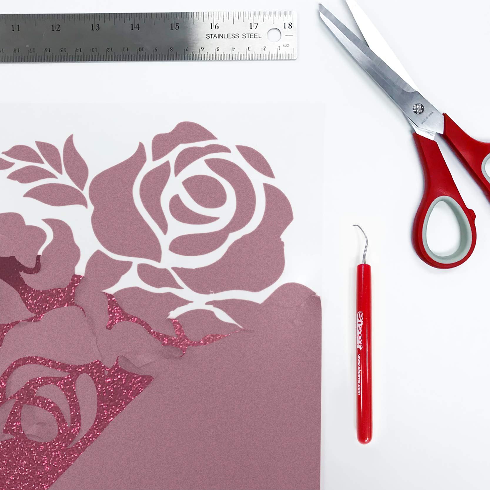 Siser Glitter HTV Heat Transfer Vinyl Roll 20