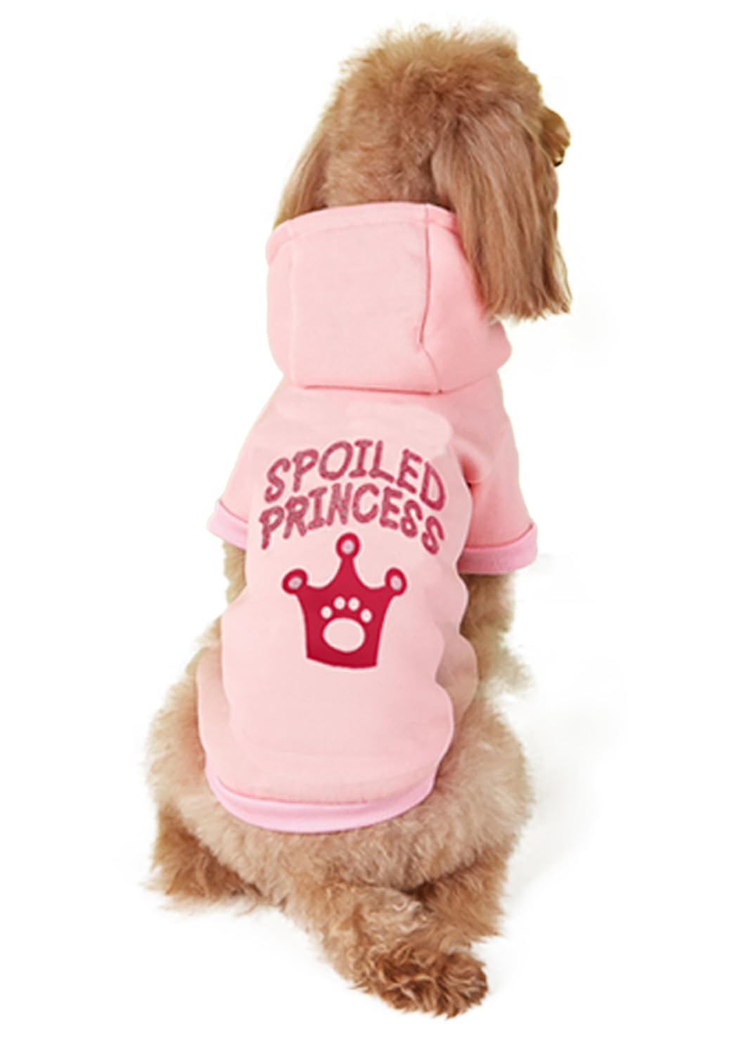 Small XS Dog Clothes for Yorkie & Chihuahua - Pink Princess Printed Puppy Shirt for Female Dogs | Perfect for Birthday Parties, Photo Shoots & Daily Fashion