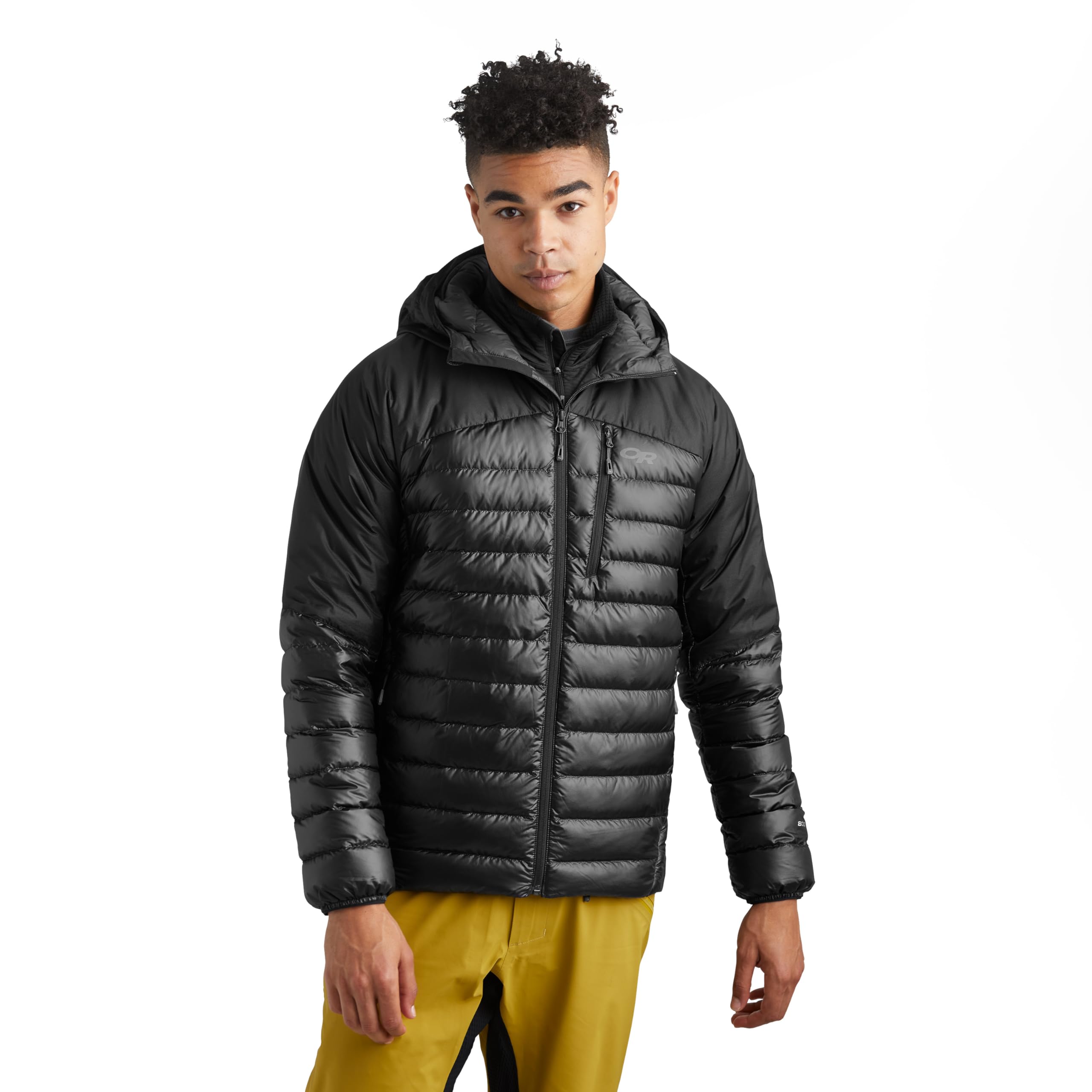 Outdoor Research Men's Helium Down Hoodie - Lightweight Waterproof Winter Jacket for Hiking & Camping - Insulated Warm Coat for Outdoor Adventures
