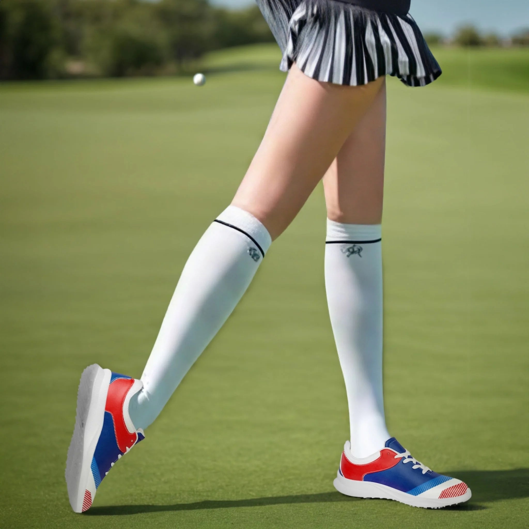 Custom Golf Performance Sneakers for Men & Women - Personalized Durable Athletic Shoes for POD Resellers - Lightweight Comfort Walking & Running Shoes - Perfect for Golf Course, Gym Workouts & Casual Wear (FN062 25020099)