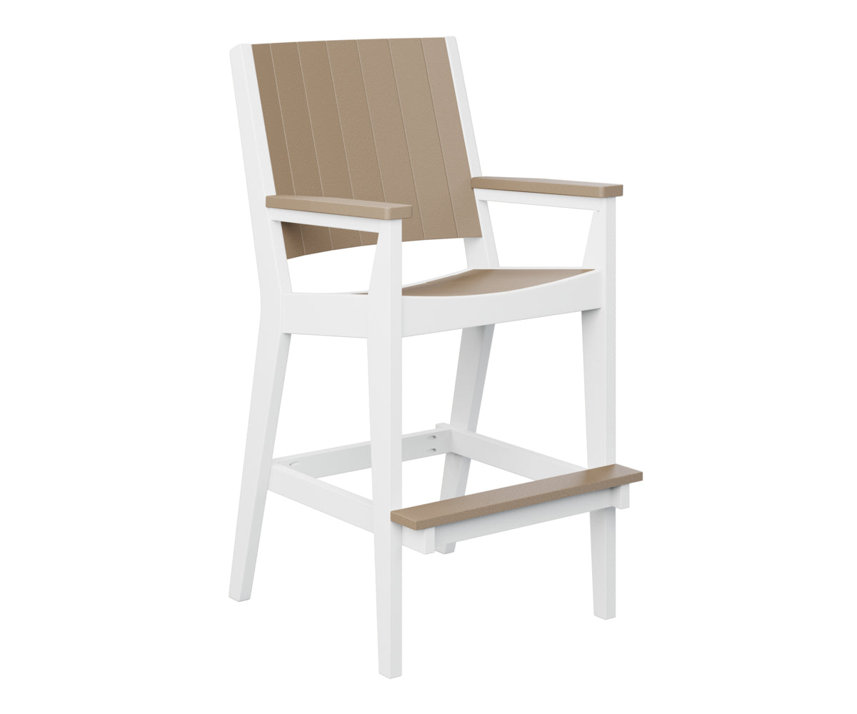 Berlin Gardens Mayhew Chat XT Chair - Patio Outdoor Conversation Chair with Cushion, Weather-Resistant & Comfortable - Perfect for Backyard, Garden, and Poolside Relaxation