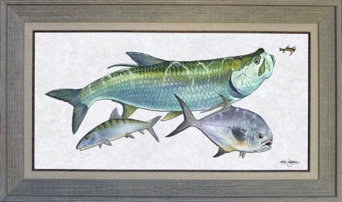 Steve Whitlock Game Fishing Art - Stunning Marine Wildlife Paintings for Home & Office Decor | Perfect for Anglers & Ocean Lovers