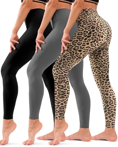 19#-black/Dark Grey/Leopard Print