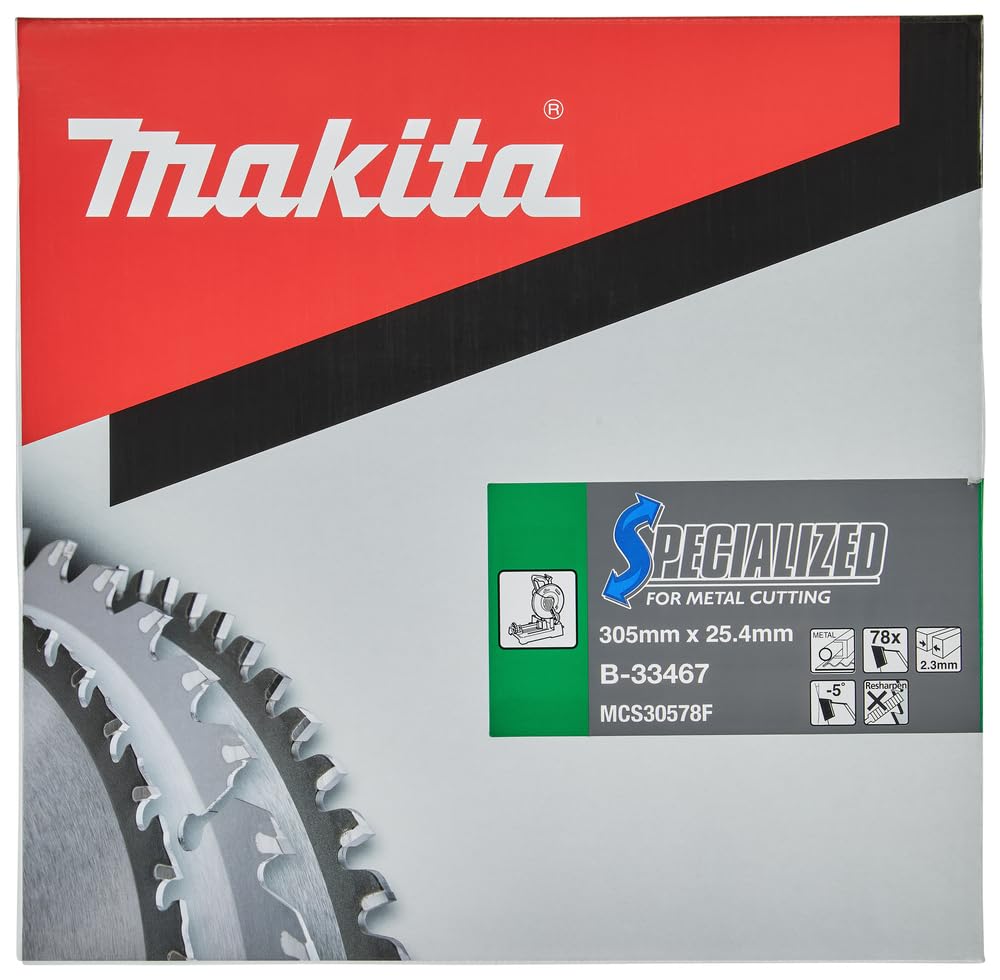 12 Inch 78 Teeth Specialized Saw Blade - 1 Inch Width - Perfect for Woodworking, Metal Cutting & DIY Projects