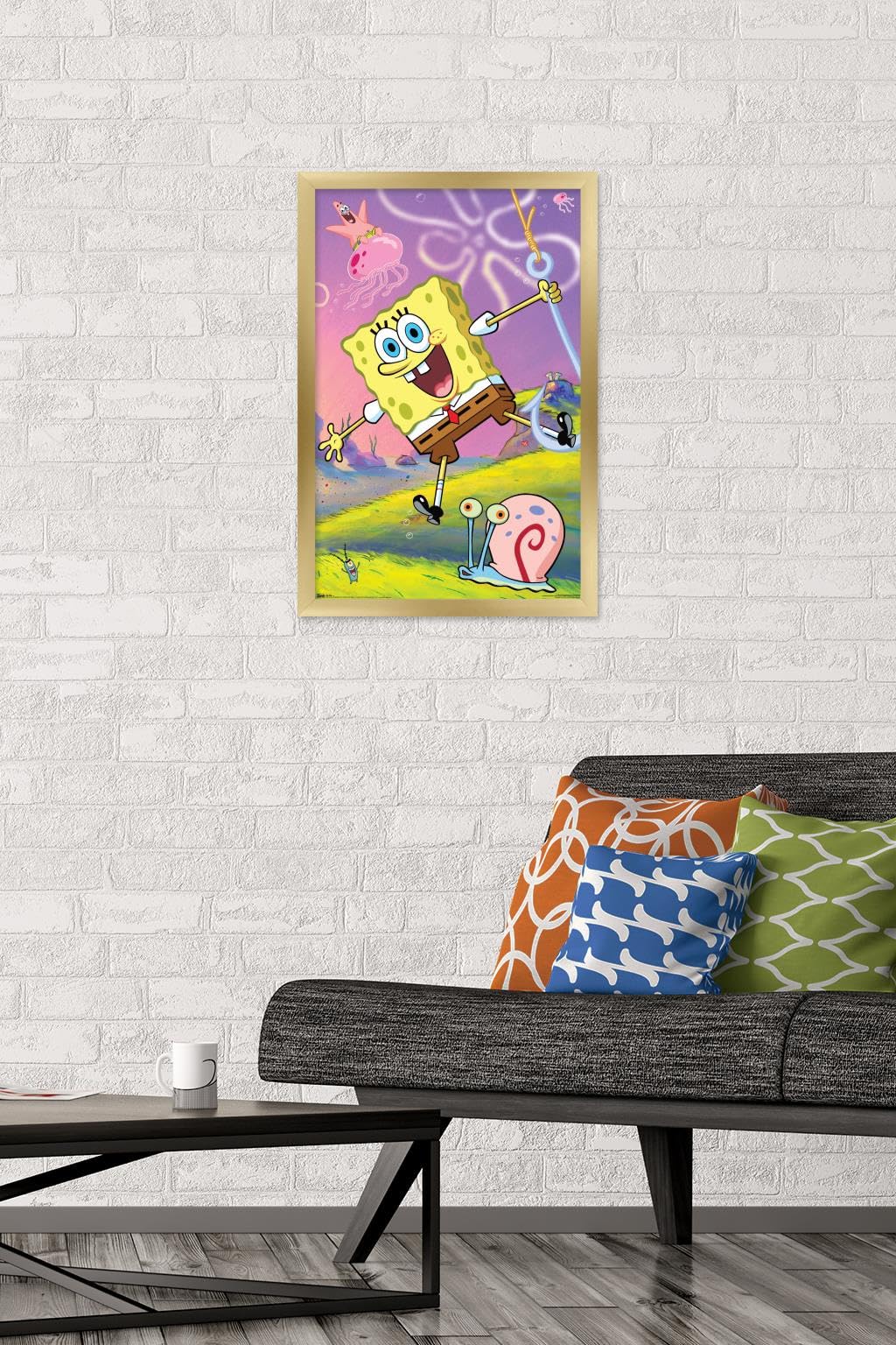 Trends International Nickelodeon SpongeBob SquarePants Wall Poster - 10 Count, 14.725