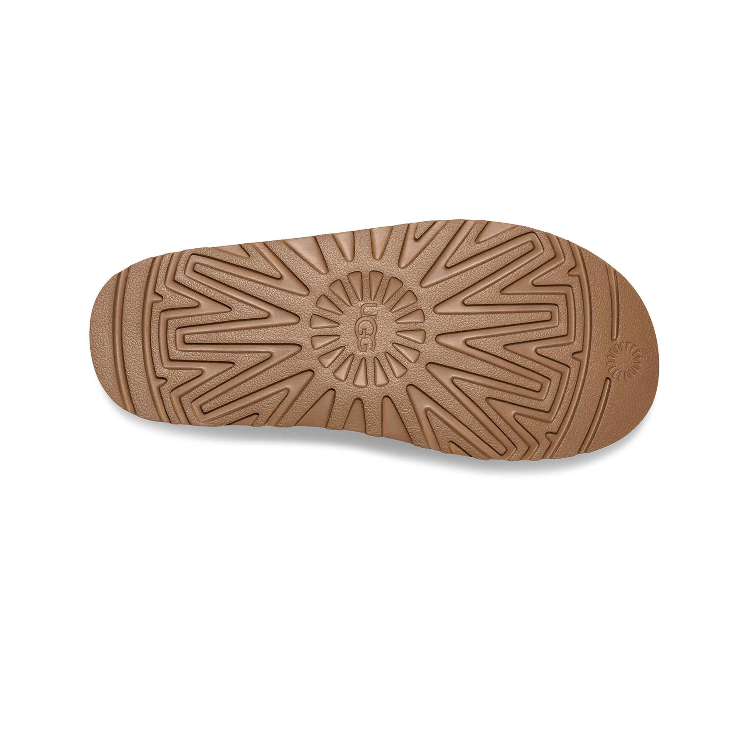 UGG Women's Greenport Slide Sandals - Comfortable House Slippers with Soft Wool Lining for Indoor/Outdoor Wear at Home or Beach