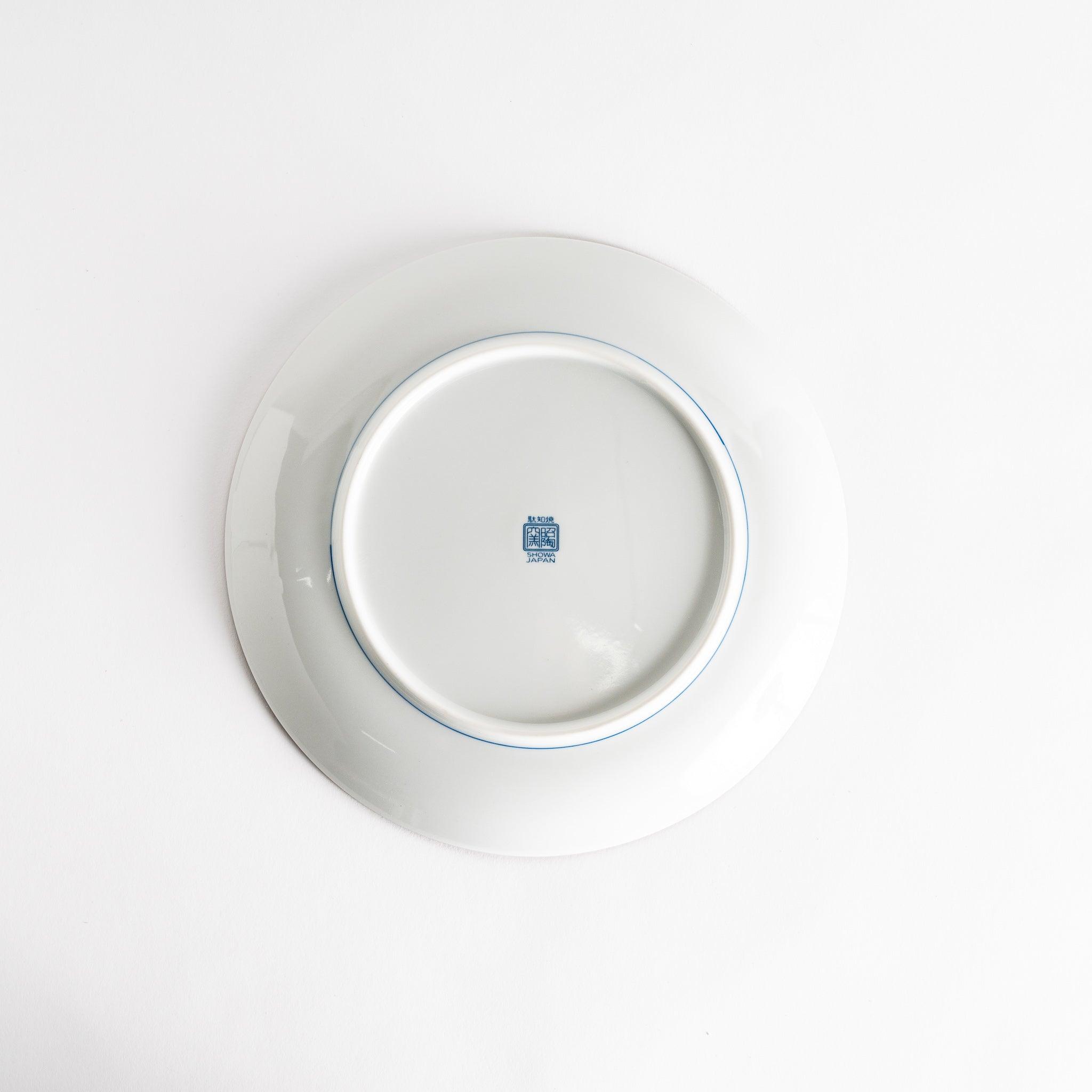 Premium Diamond Lattice Porcelain Dinner Plates - Elegant 10.5