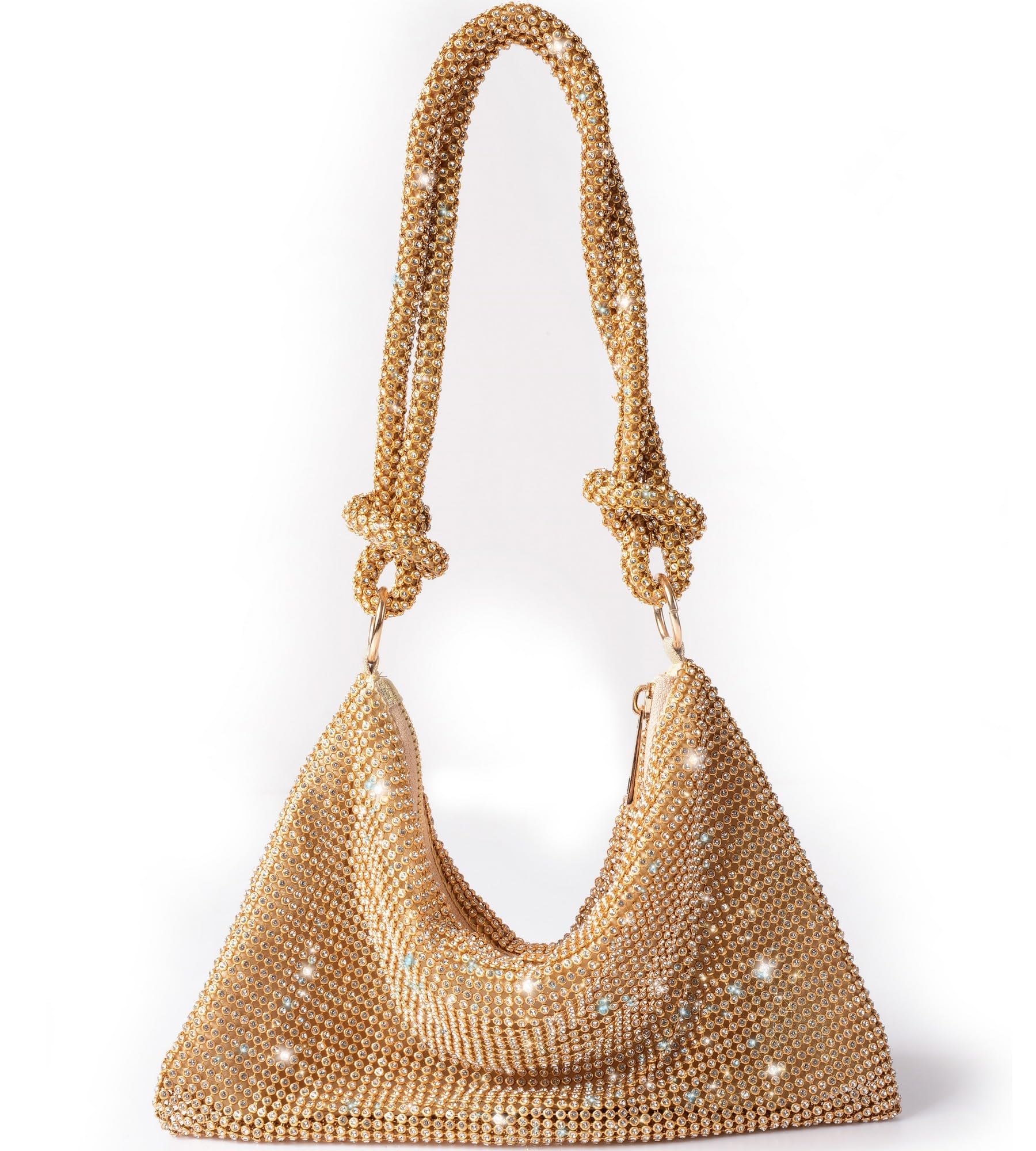 Sparkly Rhinestone Evening Clutch Purse for Women - Elegant Crystal Hobo Bag with Bling for Party, Club & Special Occasions | Perfect for Weddings, Prom & Night Out