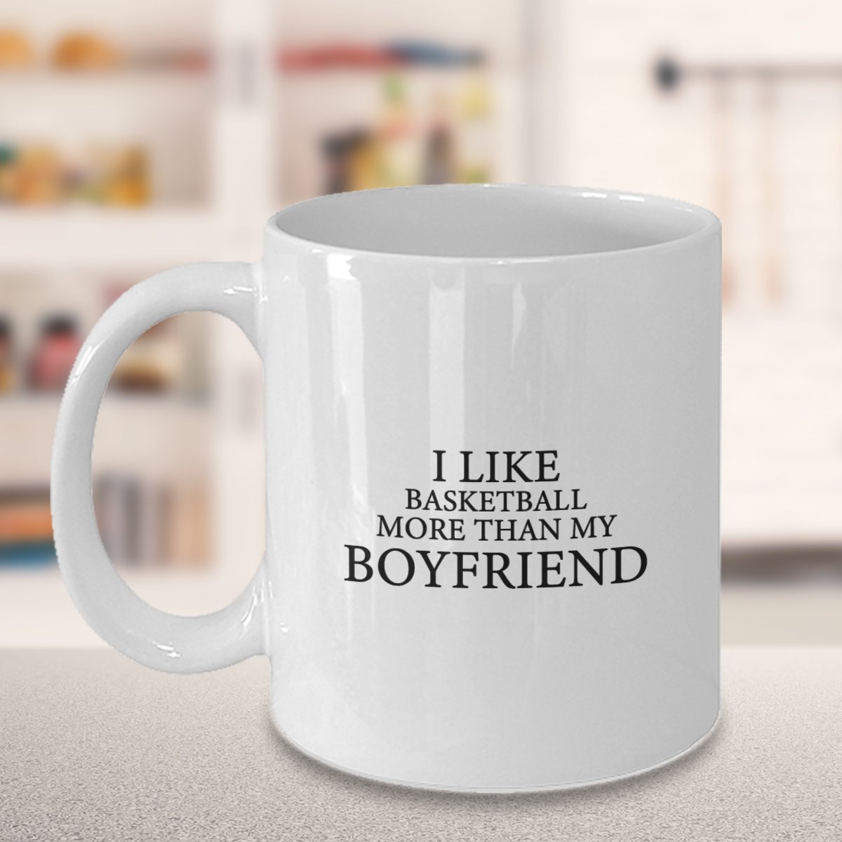 Basketball Coffee Mug - Funny Basketball Lover Gift for Players & Fans - Perfect for Game Day, Office Use & Sports Enthusiasts