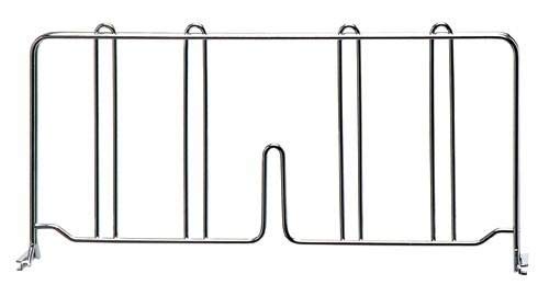 Quantum Divider for Shelving Kit - NSF Certified Chrome Shelving Organizer | Perfect for Pantry, Garage & Retail Store Organization
