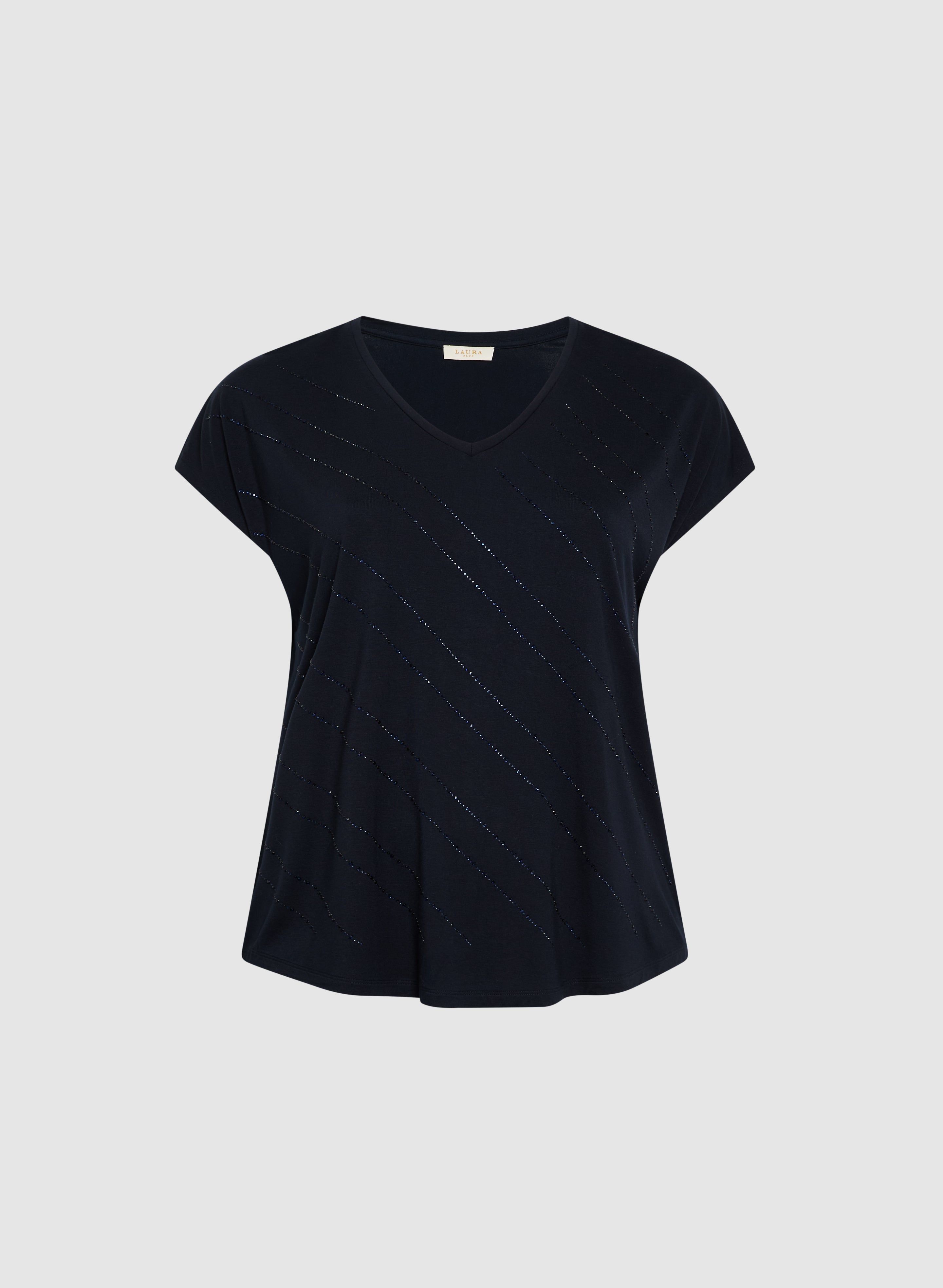 Diagonal Stripes T-Shirt for Men & Women - Trendy Striped Cotton Tee for Casual Wear, Street Style & Everyday Outfits