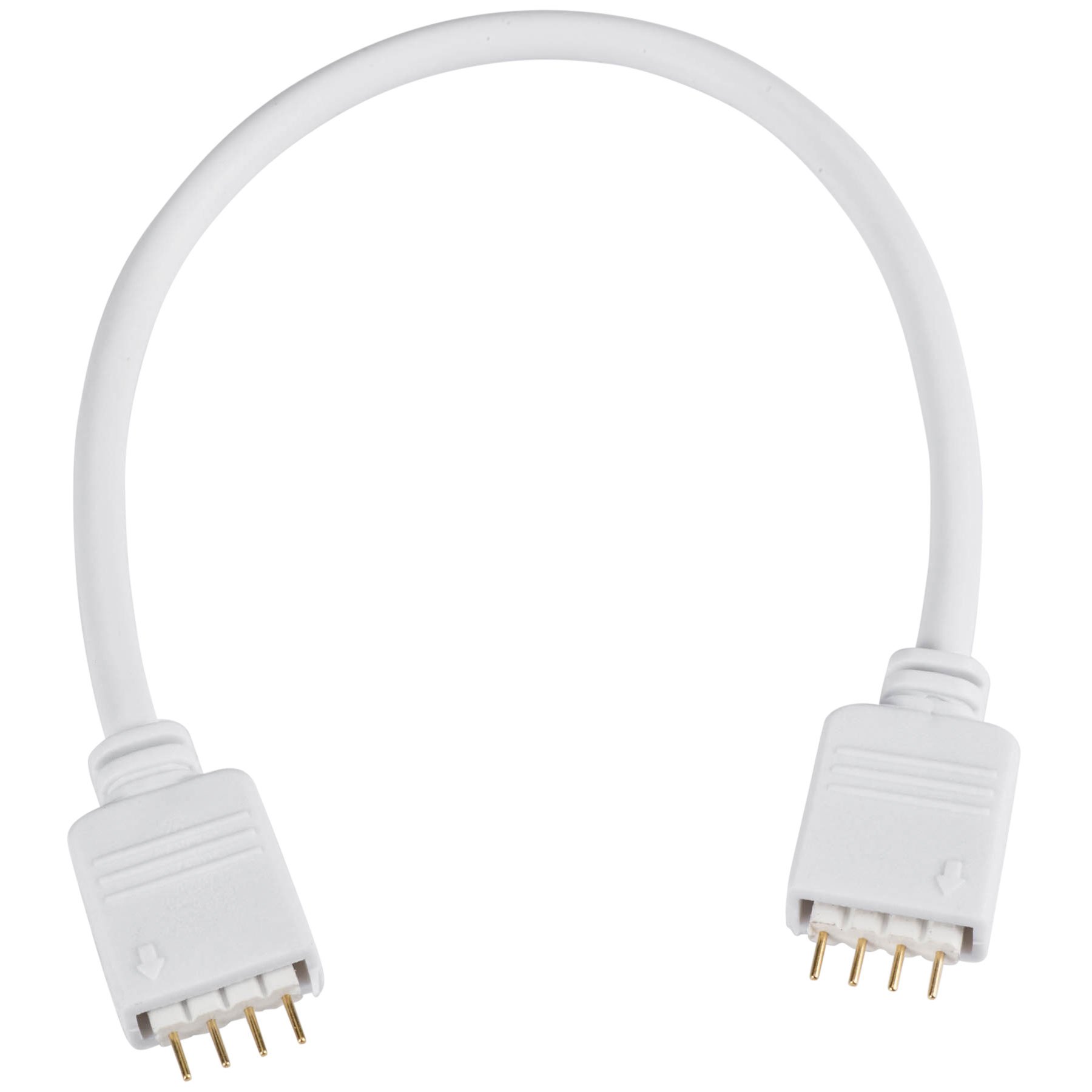 Lavolta 5-Pack Solderless LED Strip Connector Cable - 150mm Extension Wire for LED Light Strips - Easy Installation for Home, Office, and DIY Lighting Projects
