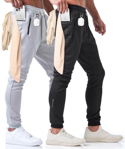 Pack of 2 (Black / Steel Gray)