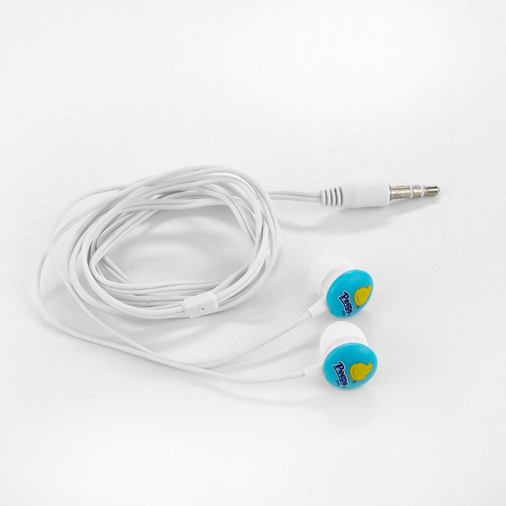 PEEPS Chick-Themed Wireless Earbuds - Bluetooth 5.0 Noise Cancelling Headphones with Mic for iPhone/Android - Perfect for Easter Gifts, Spring Fashion Accessories & Cute Tech Gadgets