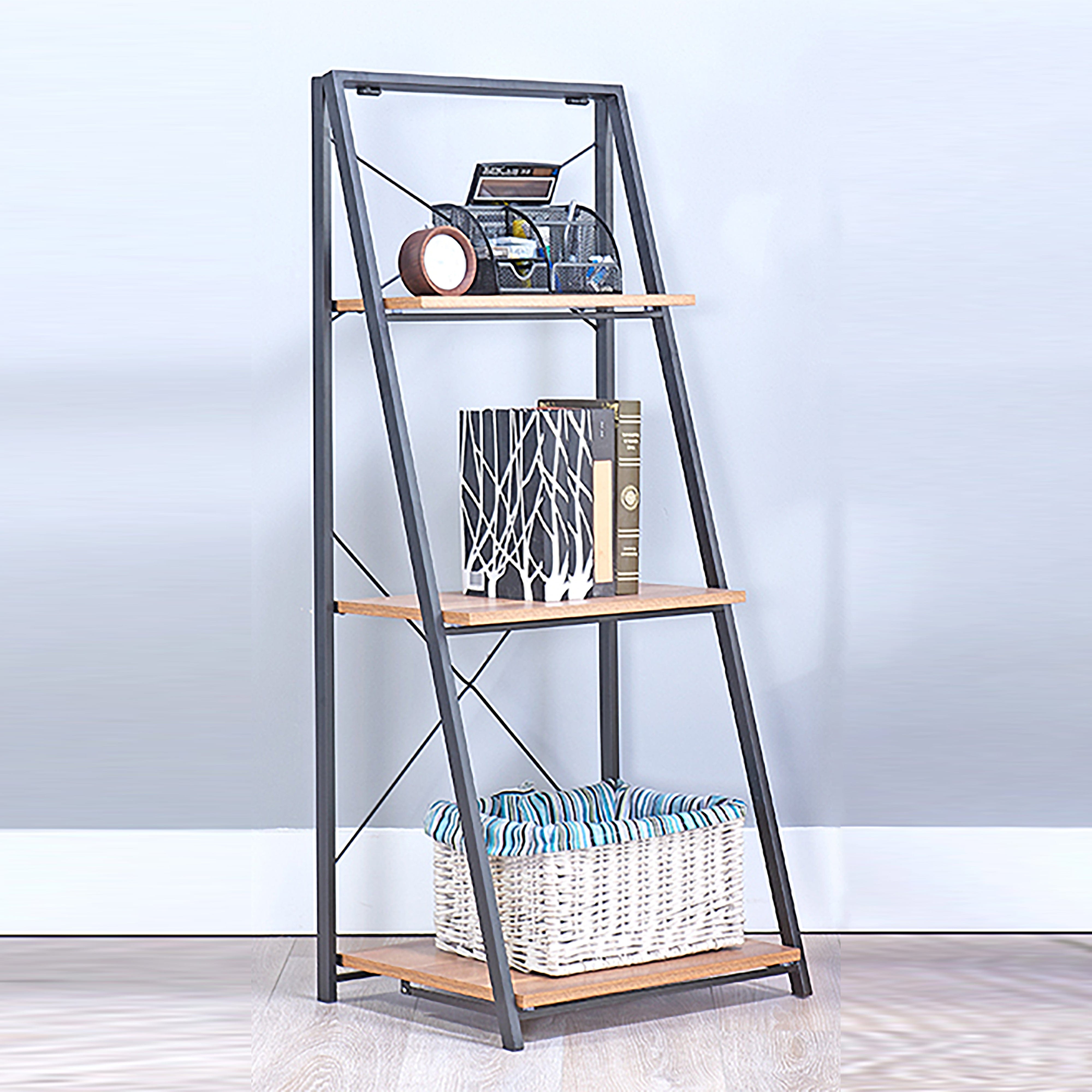 Urban Style™ Vinculum Bookcase - Modern Wooden Bookshelf for Home & Office Organization | Perfect for Living Room, Study, or Office Decor