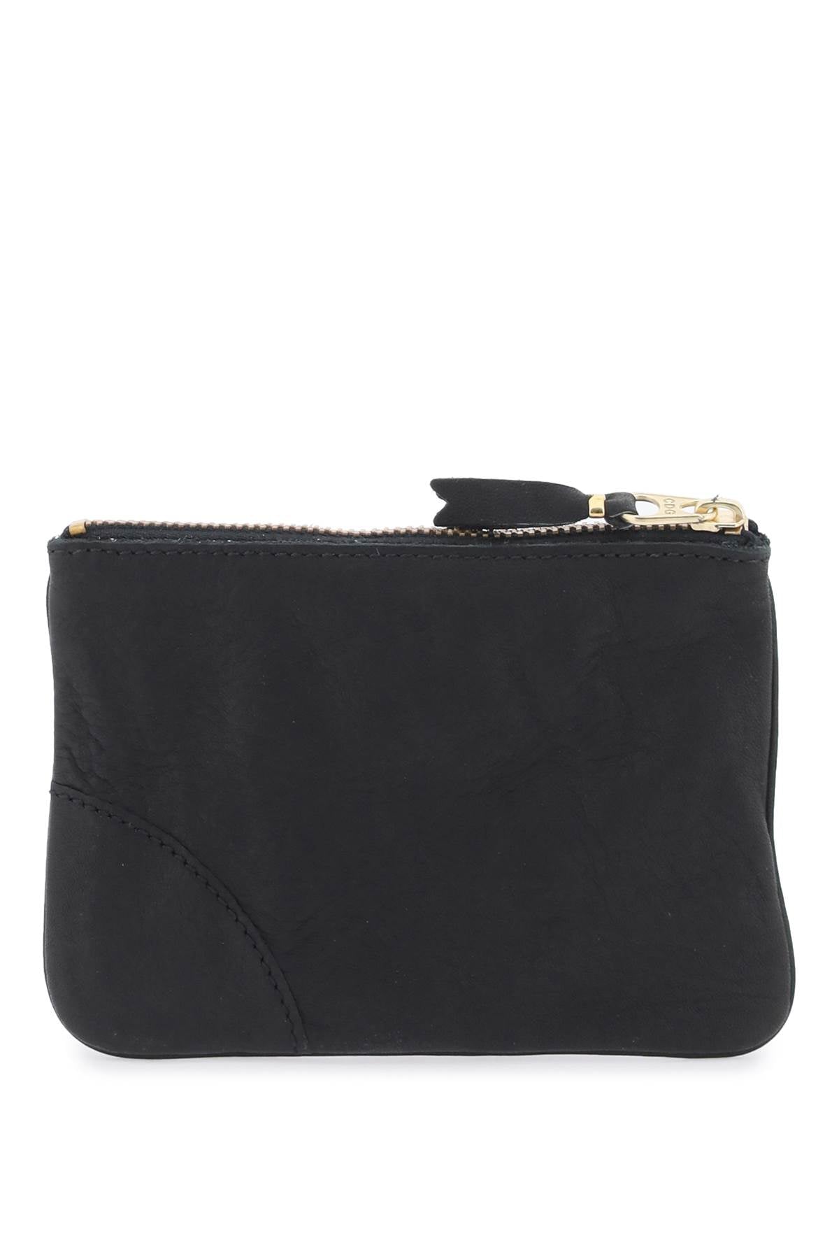 Comme des Garcons Genuine Leather Wallet & Coin Purse for Men and Women - Stylish and Compact for Everyday Use, Travel, and Gifts